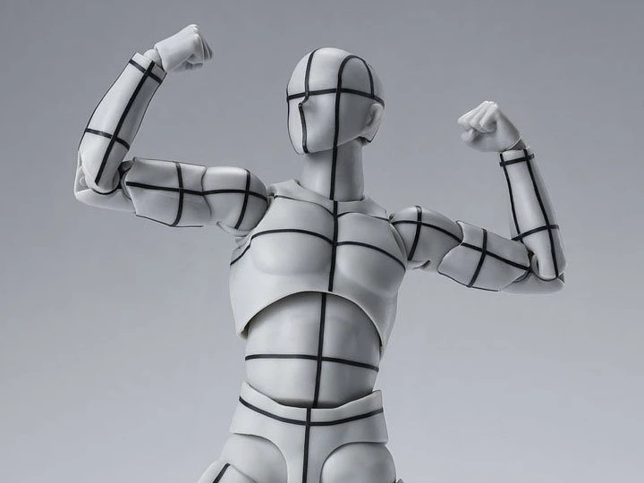 Masc Body-Kun with Wireframe