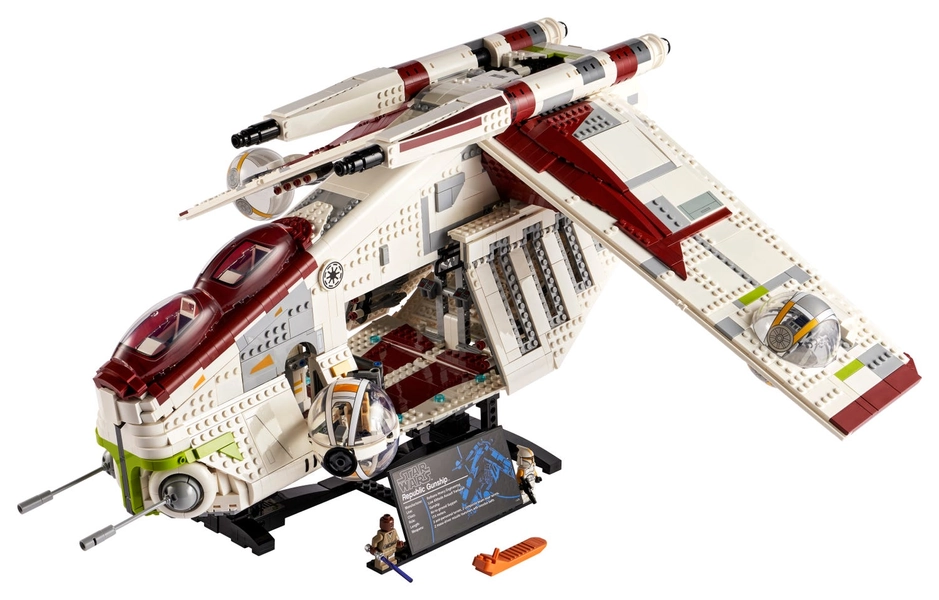 LEGO Republic Gunship 75309 from official LEGO store