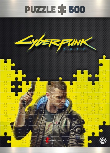 Cyberpunk 2077 Keyart Puzzle Male V