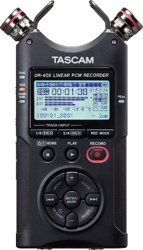 Audio Recorder: Tascam DR-40X