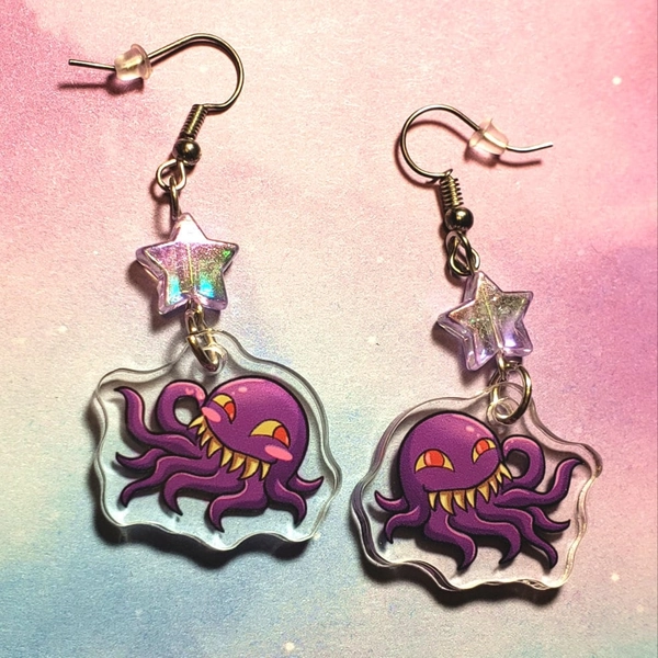 Final Fantasy VI Ultros Earrings