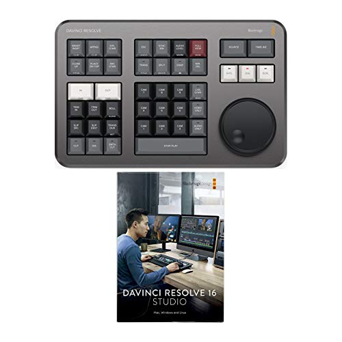Blackmagic Design DaVinci Resolve Studio (Activation Key) with DaVinci Resolve Speed Editor Bundle (2 Items)