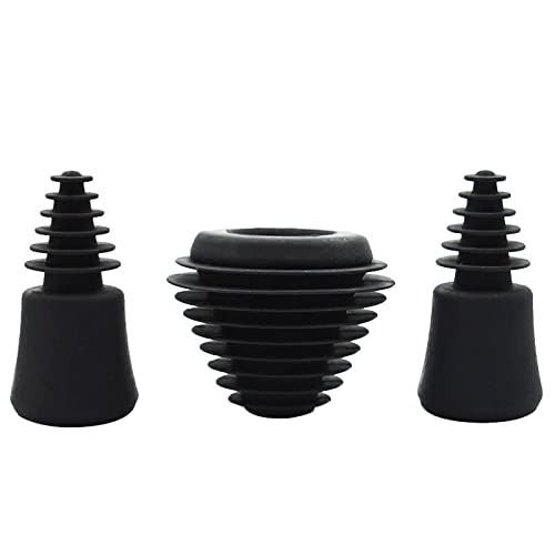 Universal Silicone Cleaning Plugs and Silicone Caps for Cleaning, Storage Glass Water Tube,1 Set (A) - A