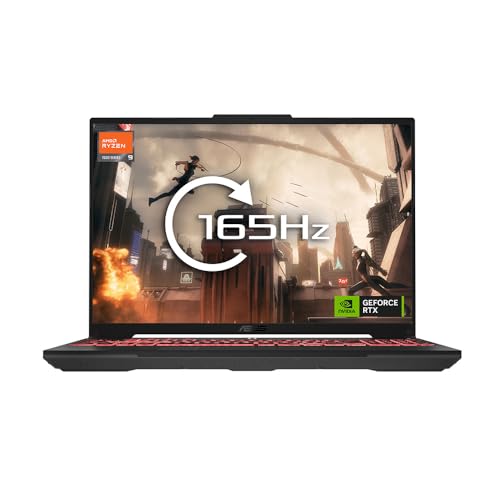 ASUS TUF 16 FA607PI 16.0" QHD+ WQXGA 165Hz Gaming Laptop (AMD Ryzen 9-7845HX, NVIDIA GeForce RTX 4070 Laptop GPU, 16GB RAM, 1TB PCIe SSD, Windows 11 Home) - AMD Ryzen 9-7845HX - 16.0" 165Hz - Nvidia RTX 4070