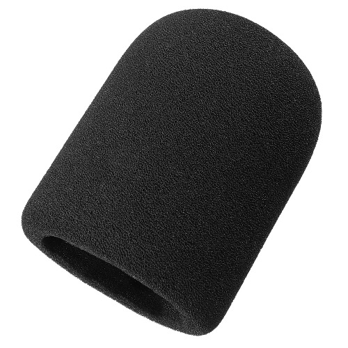 YOUSHARES Foam microphone - large microphone cover for AT2020 and other large microphones, as a pop filter (black) 