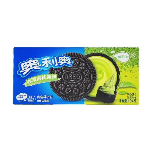 Sandwich Cookies Ice Cream Matcha Flavored,3.42 oz - Ice Cream Matcha / 6.55 oz