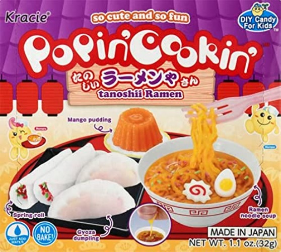 Kracie Popin Cooking DIY Candy Ramen Kit, 1.1 Ounce - 1.1 Ounce (Pack of 1)