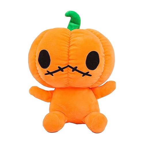 Cute Halloween Pumpkin Head Plush 
