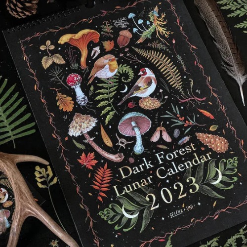 2023 Dark Forest Lunar Calendar | 2023