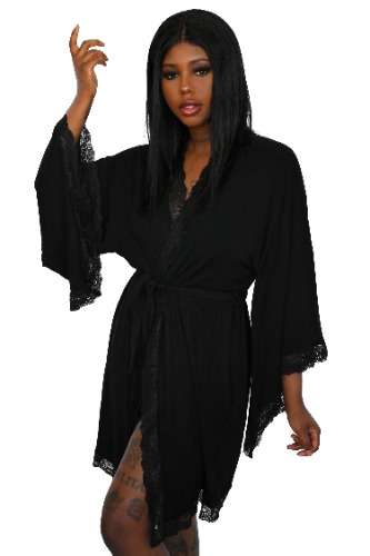 Short Bathory Dressing Robe from FoxBlood