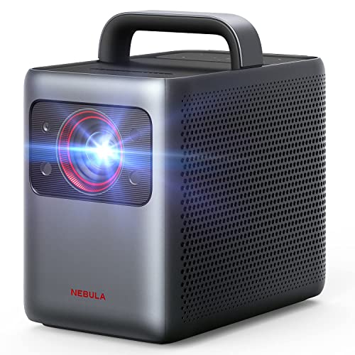 Anker Nebula Cosmos Laser 1080P Projector, Outdoor projector, Android TV 10.0 with 7000+Apps, Auto Focus, Auto Keystone Correction, Screen Fit, Home Theater Image Quality (Renewed)