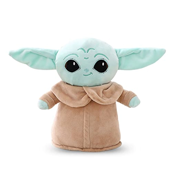 BESTZY Plüschtier Yoda Baby, Yoda Puppe, Yoda Plüschpuppe Geschenke, Yoda Plüschfigur für Geburtstage, Rollenspiele, Abschlussfeier, Jubiläen, Partygeschenke
