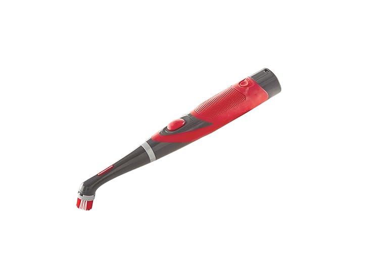 Rubbermaid Reveal Power Scrubber with Multi-Purpose Head, Cordless Electric Battery Powered Scrub Brush, Water Resistant, for Home/Kitchen/Bathroom/Grout/Tile/Shower/Tub - Power Scrubber