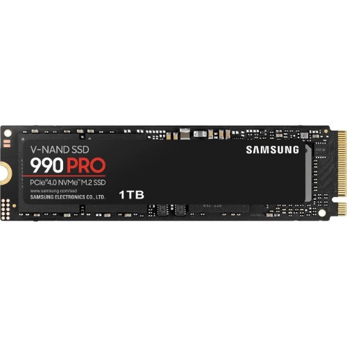 SAMSUNG 990 PRO SSD 1TB PCIe 4.0 M.2 Internal Solid State Hard Drive, Fastest for Gaming, Heat Control, Direct Storage and Memory Expansion for Video Editing, Graphics, MZ-V9P1T0B/AM [Canada Version] - 1TB 990 Pro 1TB