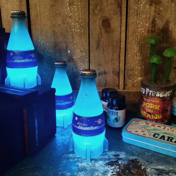 LED Glowing Quantum Bottle 