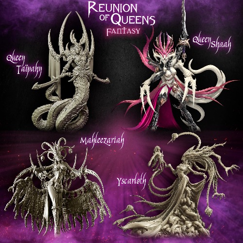 Reunion of Queens Pack (LE - F/SF) | Variant Fantasy