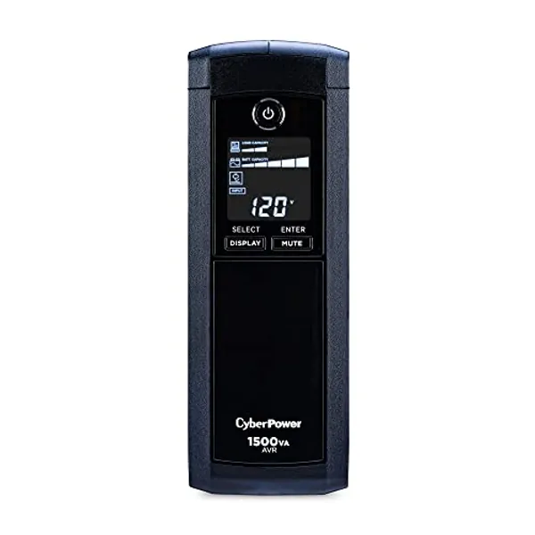 CyberPower CP1500AVRLCD Intelligent LCD UPS System, DISCONTINUED * SEE NEW UPDATED MODEL CP1500AVRLCD3 *