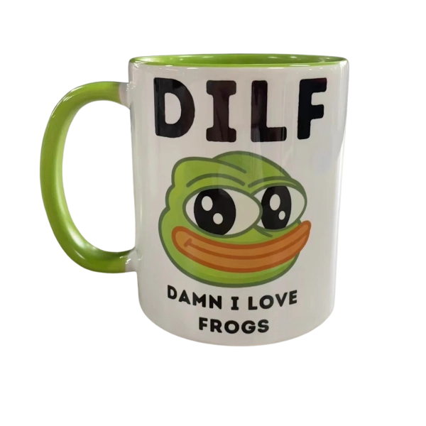 DILF Mug - Damn I Love Frogs