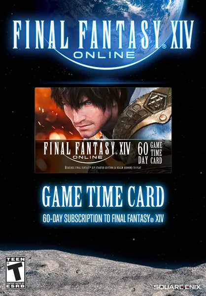 Final Fantasy XIV Online: 60 Day Time Card [Online Game Code] - 