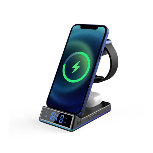 Dragon 5 in 1 Wireless Charging Station - Black