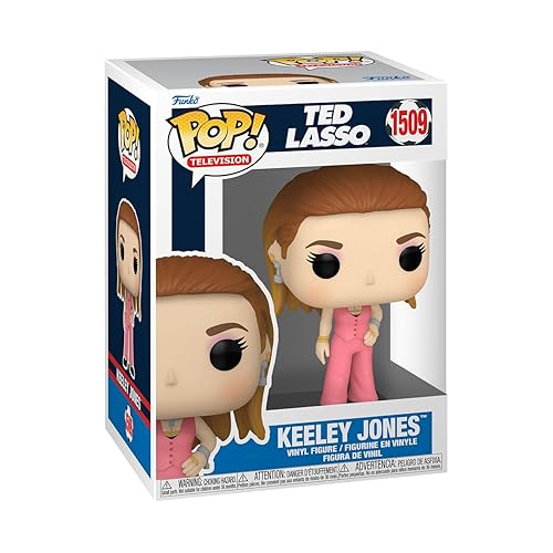Funko POP! TV: Ted Lasso - Keeley - (Pink) - Collectable Vinyl Figure - Gift Idea - Official Merchandise - Toys for Kids & Adults - TV Fans - Model Figure for Collectors and Display
