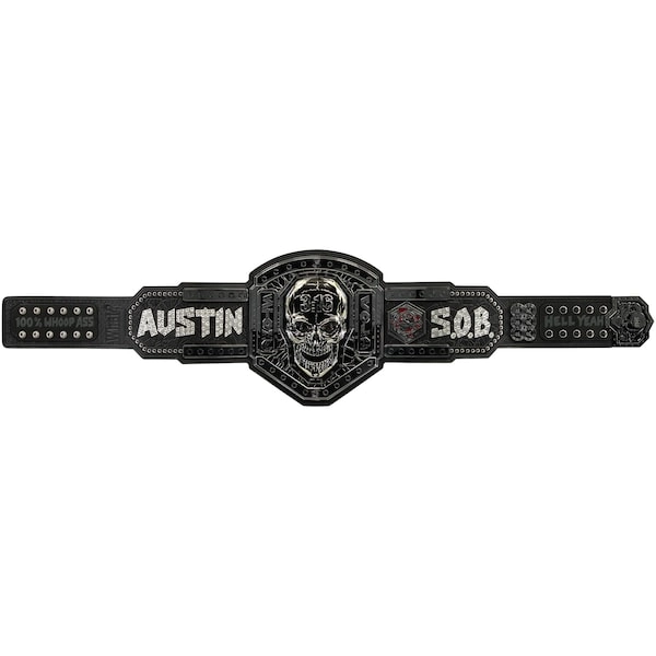Stone Cold Steve Austin Legacy Championship Collector's Title