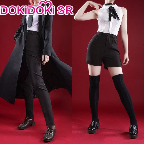 【Ready For Ship】DokiDoki-SR Manga Chainsaw Man Cosplay Makima/Reze Costume Women Halloween | Makima-XL