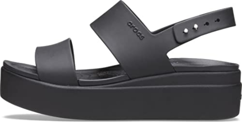 Crocs Women's Sandal - Black/Black - 8