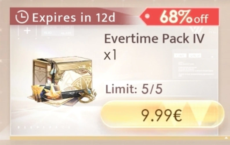 Love&Deepspace - Evertime Pack IV