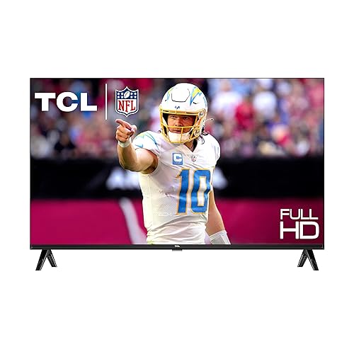 TCL 32-Inch Class S3 1080p LED Smart TV with Google TV (32S350G, 2023 Model), Google Assistant Built-in with Voice Remote, Compatible with Alexa, Streaming FHD Television,Black - 32 inches