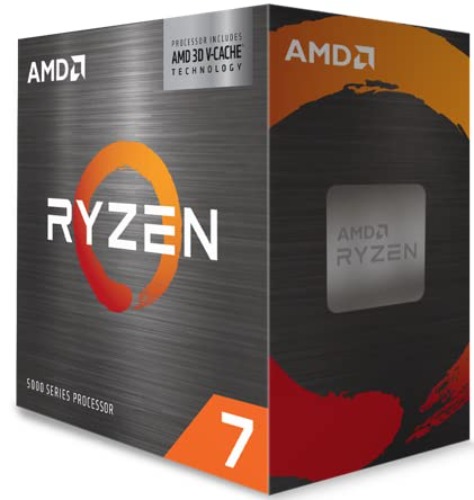 AMD Ryzen™ 7 5800X3D Desktop Processor (8-core/16-thread, 96MB L3 cache, up to 4.5 GHz max boost)