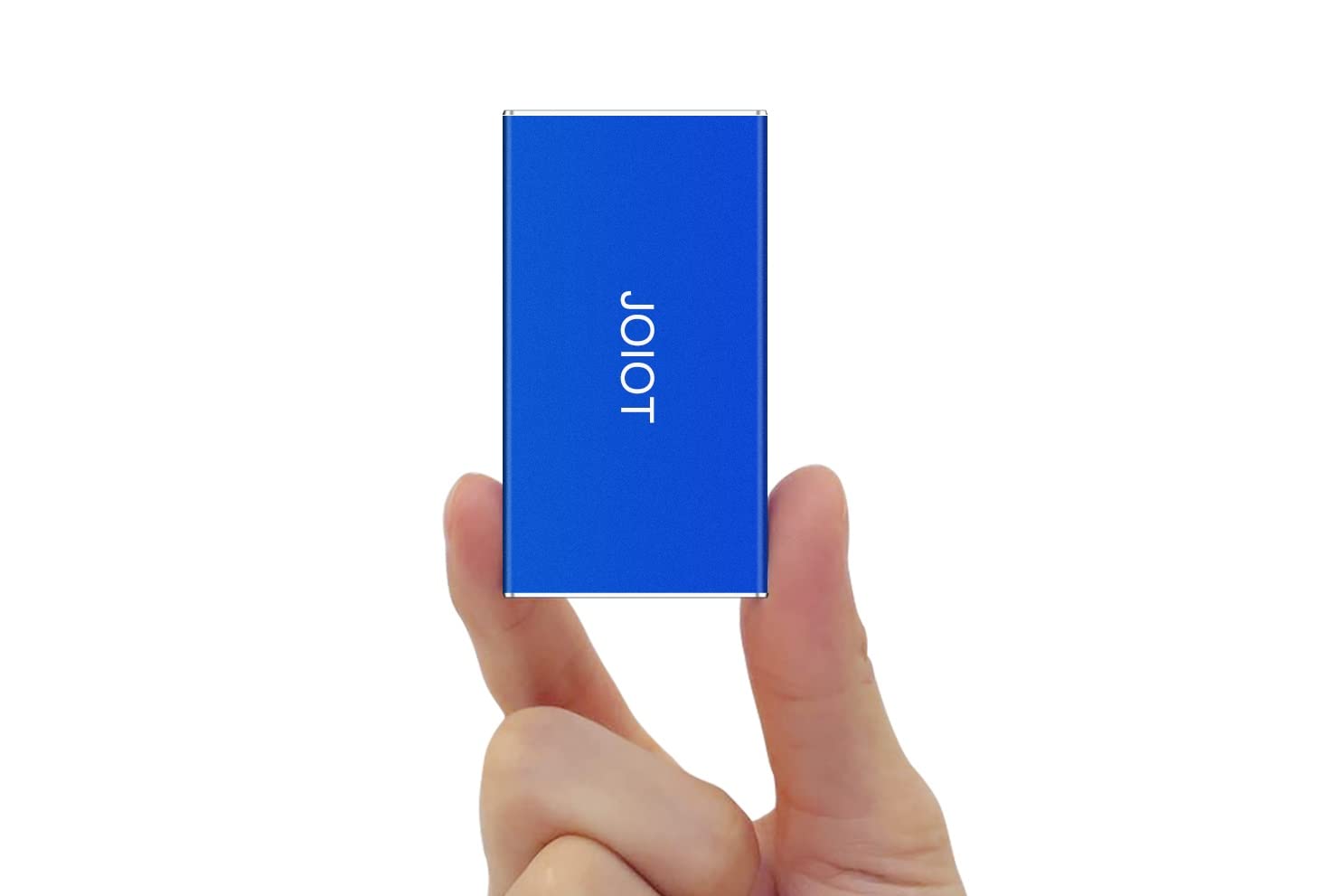 JOIOT Mini Portable SSD 500GB External Solid State Drive - Up to 540MB/s, USB 3.1 Gen 2 Ultra-Slim External SSD, Blue - 500GB
