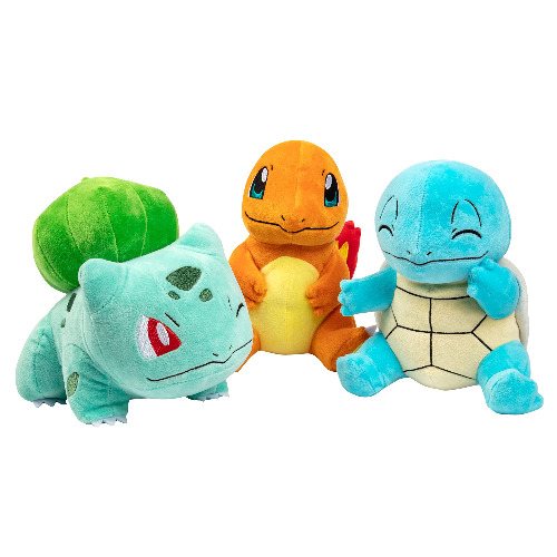 Pokémon Plush Starter 3 Pack 