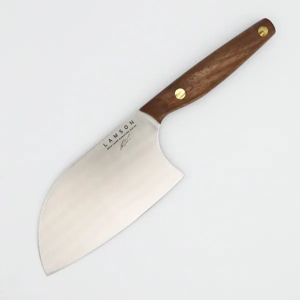 Lamson's Brad Leone Signature “Little B” Chinese Santoku Cleaver (6") - 6"