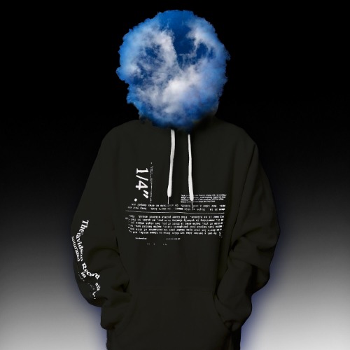 The Quarter Inch Hoodie in Black — MARK Z. DANIELEWSKI