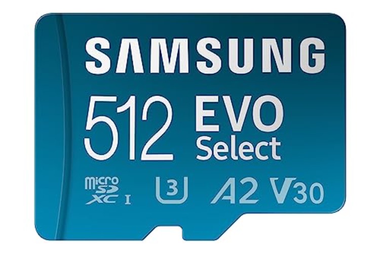 Carte mémoire microSDXC 512 Go Samsung EVO Select