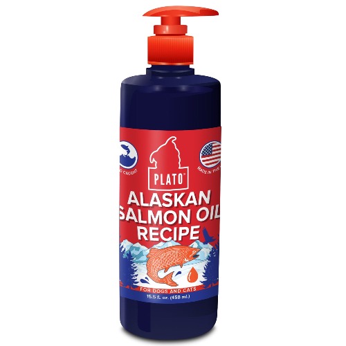 Plato Pet Alaskan Salmon Oil for Dogs, 15.5 fl. oz. | Petco