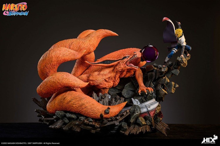 Naruto - Battle of Destiny: Namikaze Minato vs Kurama - 1/8 PVC Figur (Forudbestilling) | Default Title