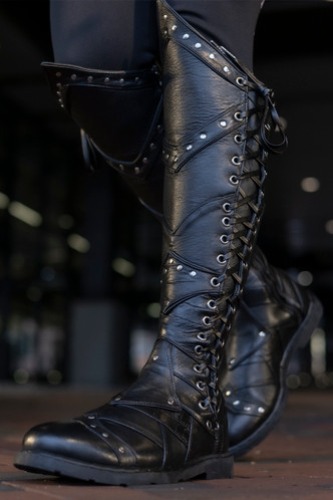 Bramblewood Boots - Black/Dragonskin - US Men's 9.5