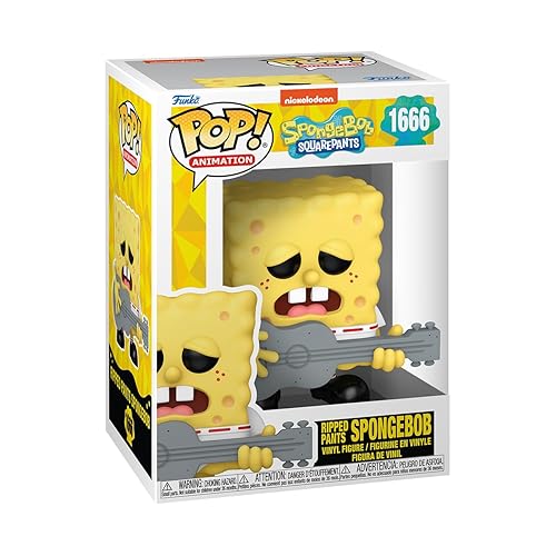 Funko Pop! TV: SBS 25th - Spongebob Squarepants - SB mit Guitar - Vinyl-Sammelfigur - Geschenkidee - Offizielle Handelswaren - Spielzeug Für Kinder und Erwachsene - TV Fans - Modellfigur Für Sammler