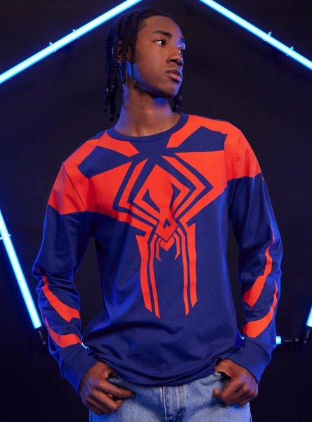 Our Universe Marvel Spider-Man: Across The Spider-Verse Spider-Man 2099 Long-Sleeve T-Shirt