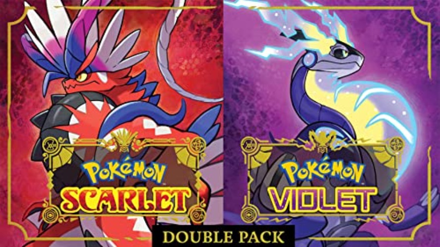Pokémon Scarlet & Pokémon Violet Double Pack - Nintendo Switch [Digital Code] - Nintendo Switch Digital Code - Double Pack