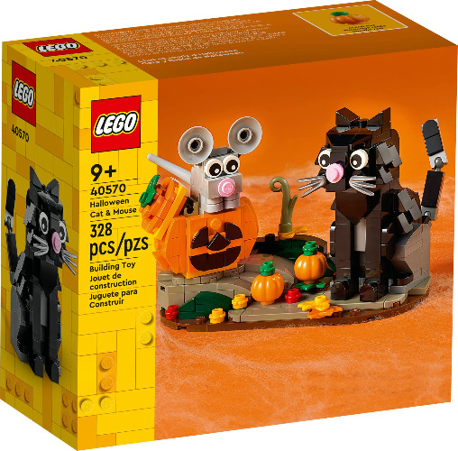 LEGO Halloween Cat & Mouse Building Set 40570