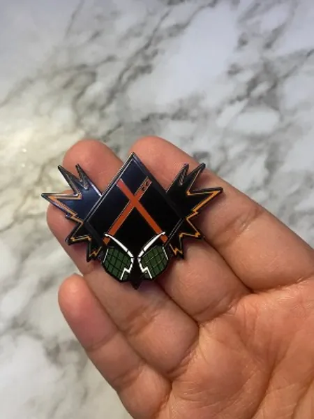 MHA Minimalist Bakugo Pin | Etsy