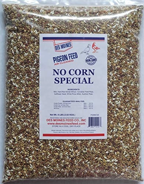 No Corn Special Pigeon Mix (13.5%) 8 lbs