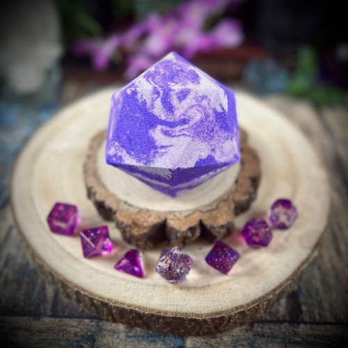 DiceBomb™ Box | Monthly DiceBomb™ Dice Set Bath Bomb Subscription | Unique Dice Bath Bomb With Full RPG Dice Inside | Default Title