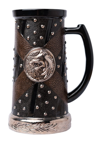 ERIK Krug - Bierkrug 750 ml - Bierseidel The Witcher Merchandise, 1 Stück (1er Pack)