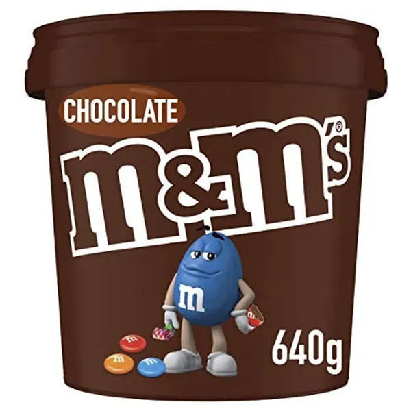M&M's Milk Chocolate Party Size Bucket (640g) (Packaging May Vary)