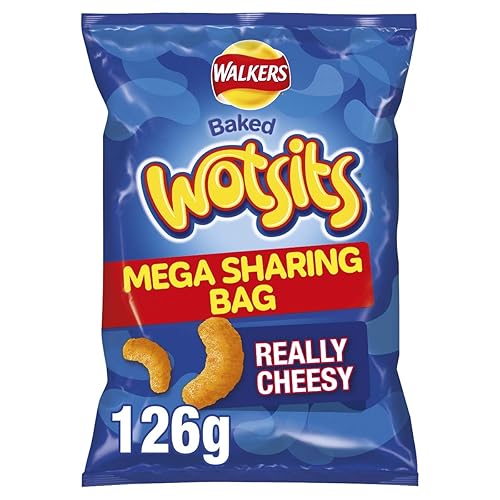 Walkers Snacks Really Cheesy 12 x 126g - 1.51 kg (Pack of 1)