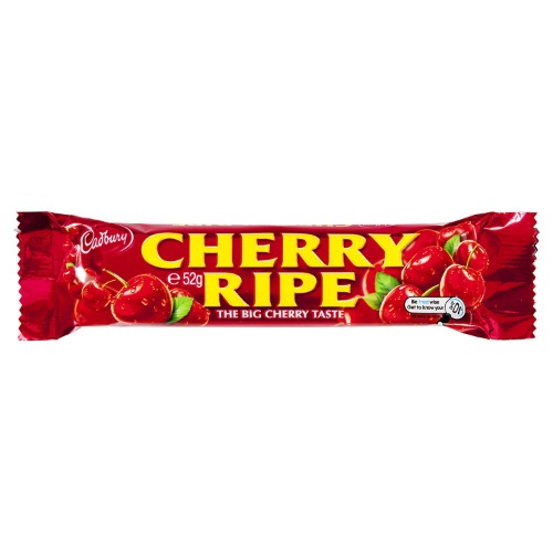 Cadbury Cherry Ripe Snack Bar 52g (Pack of 2)